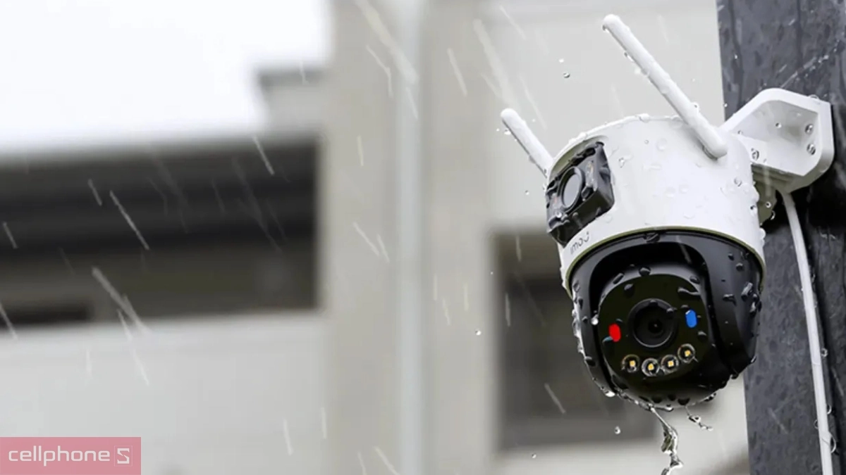 Camera quan sát bao quát với khả năng xoay 360 độ