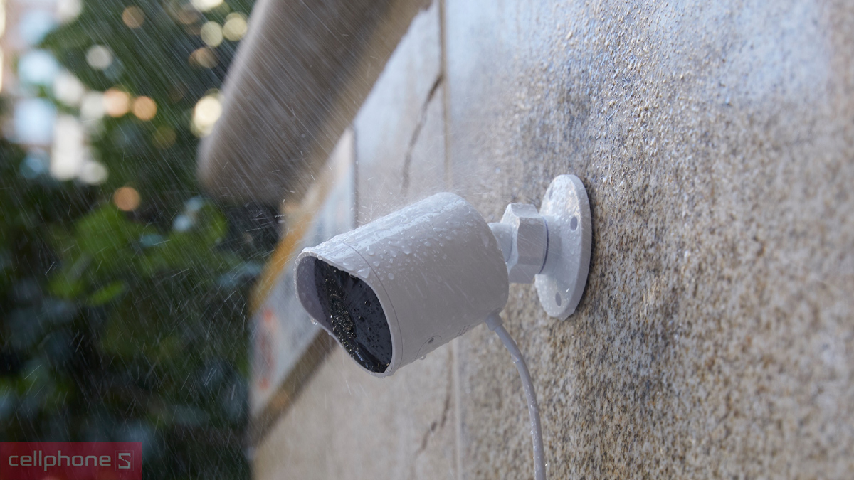 Camera lắp ngoài trời có bị hỏng do thời tiết không
