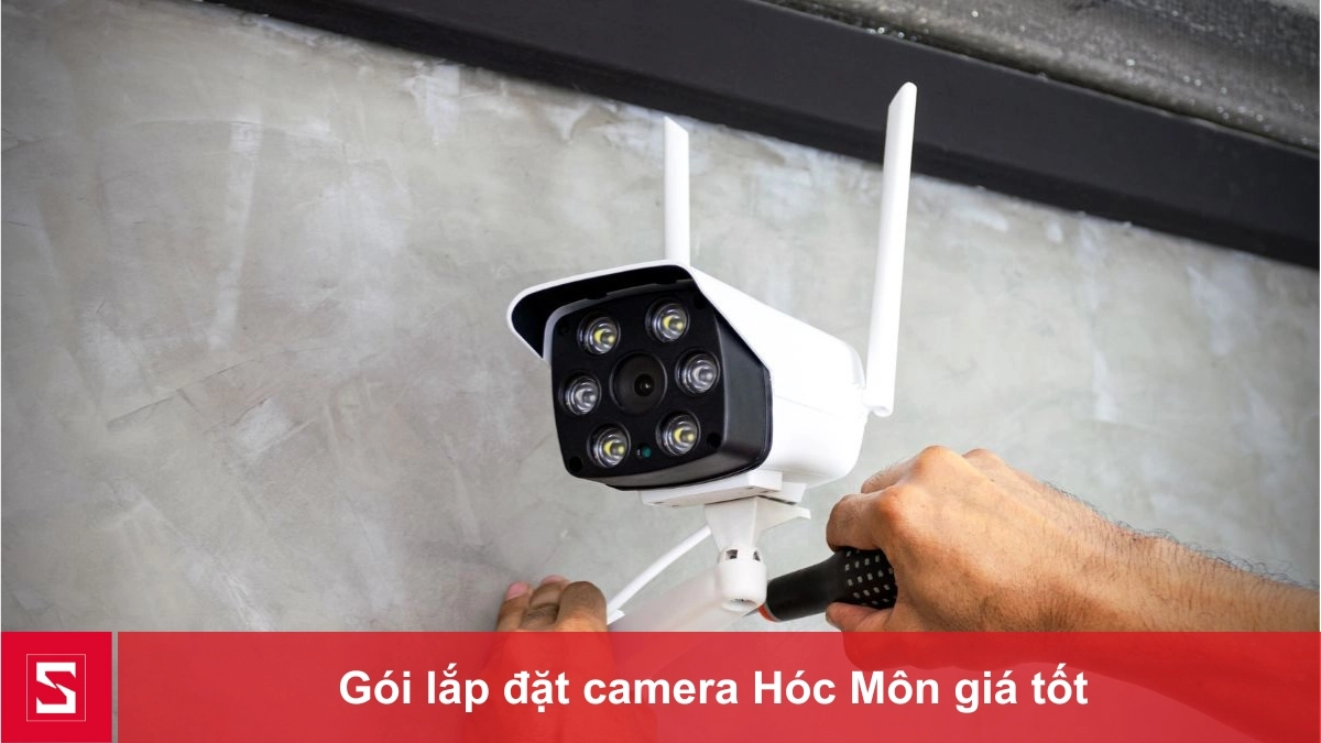 Gói lắp đặt camera Hóc Môn giá tốt – tiết kiệm chi phí