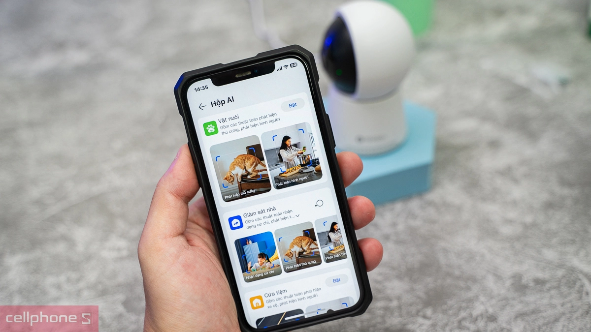 Camera IP tích hợp AI
