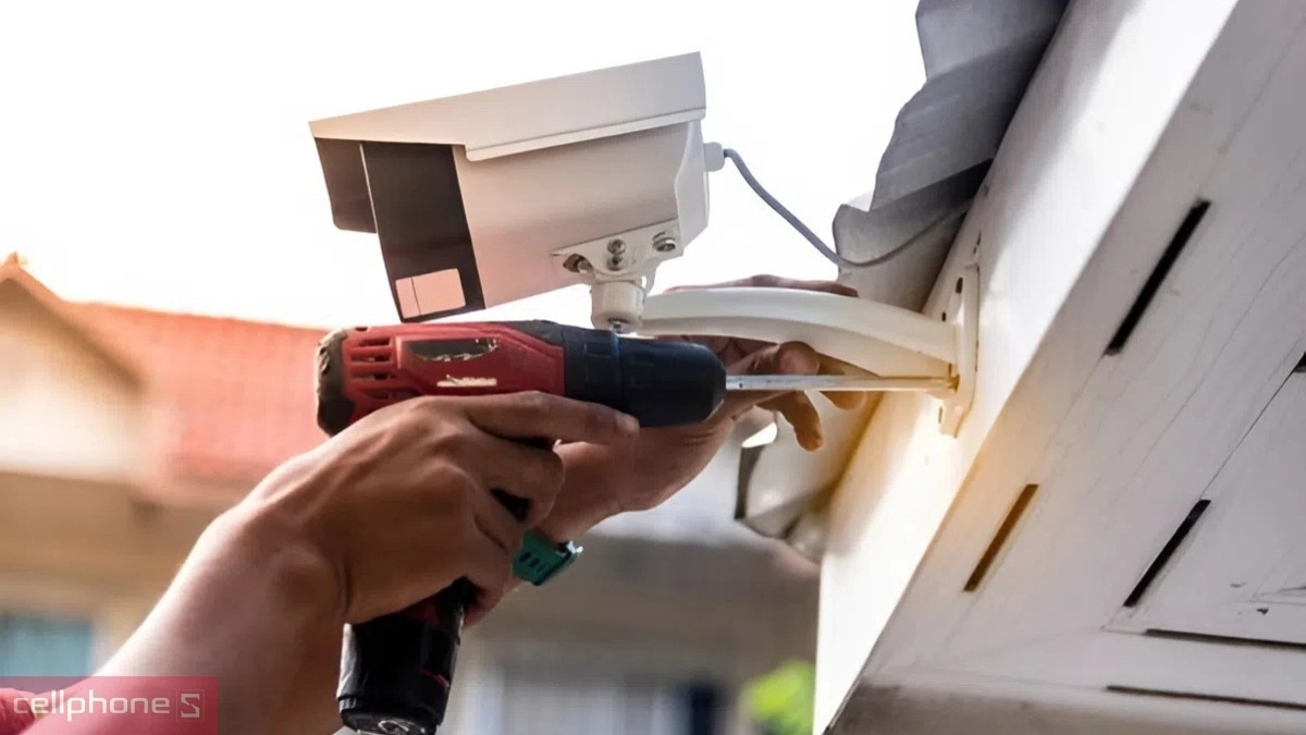 Dịch vụ lắp đặt camera tại quận 7 của CellphoneS