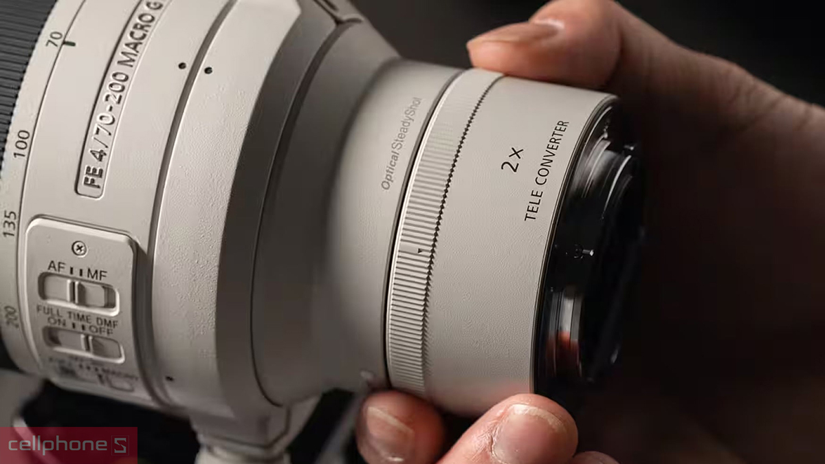 Khả năng lấy nét trên Lens máy ảnh Sony FE 70-200mm F4 Macro G OSS
