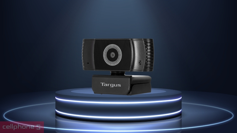 Micro của webcam Targus Plus auto focus tích hợp micro 1080P/30FPS