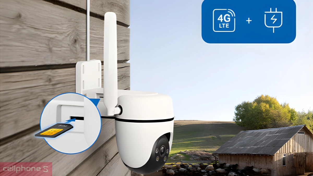 Tính năng của camera 4G Camera 4G