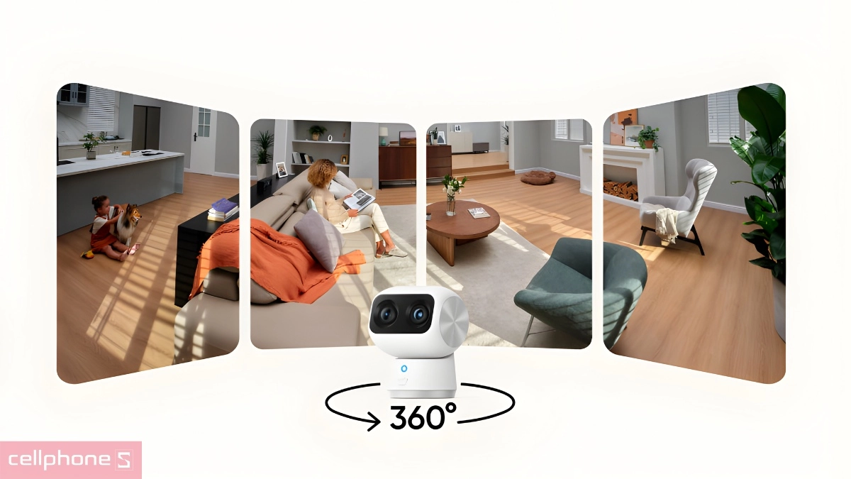 Tính năng của camera 360 độ Camera 360 độ