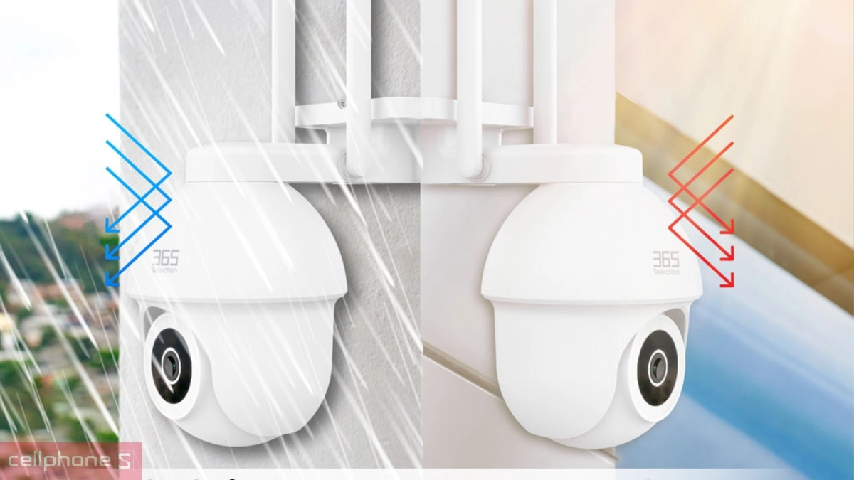 Khả năng ghi hình trên camera 365 Selection IP Wifi ngoài trời OC2 3K