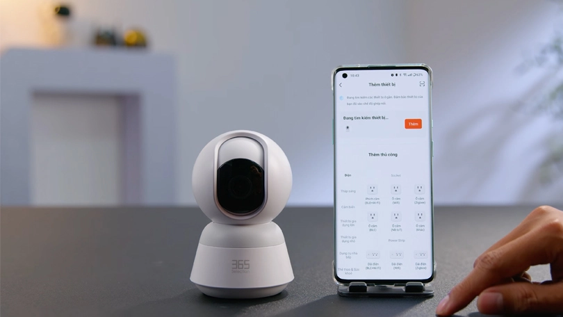 Hướng dẫn kết nối camera IP Wifi 2K 365 Selection C1 với điện thoại