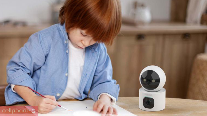 Lưu trữ dữ liệu của camera IP 2 ống kính Botslab C231 6MP Wifi