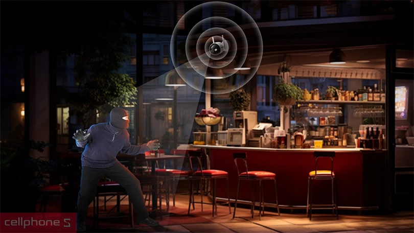 Tính năng camera IP Wifi ngoài trời Dahua DH-F4C-PV 4MP