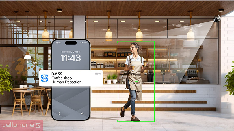 Tính năng camera Dahua DH-F2C-PV 2MP có đèn LED