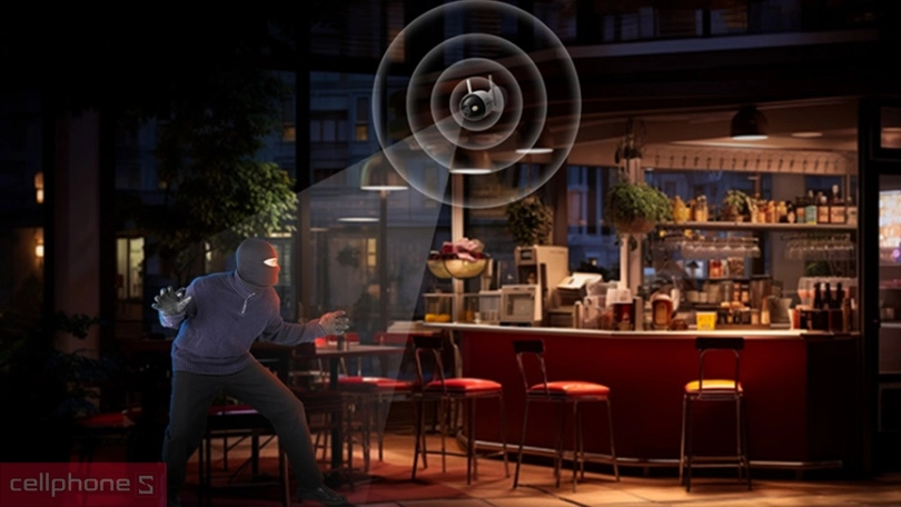 Khả năng ghi hình trên camera Dahua DH-F2C-PV 2MP có đèn LED