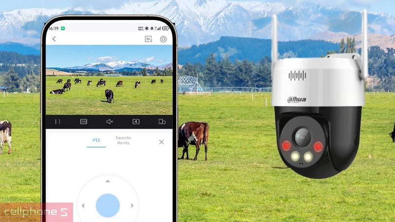 Hướng dẫn kết nối camera IP ngoài trời Dahua P3AE-PV 3MP với app
