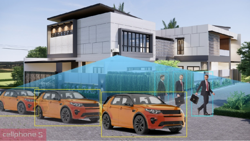 Khả năng nhận diện và phát hiện chuyển động của camera IP ngoài trời DAHUA P5AE-PV 5MP