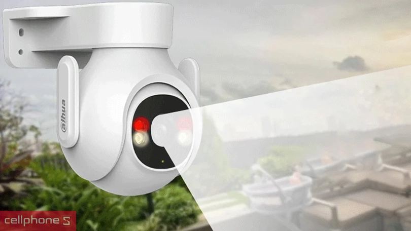 Công nghệ thông minh và khả năng hỗ trợ đàm thoại của camera IP ngoài trời Dahua P5B-PV 5MP