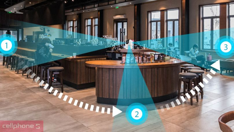 Camera IP Wifi Dahua H5AE 5MP - Góc rộng lên đến 88°, hình ảnh chi tiết độ nét cao