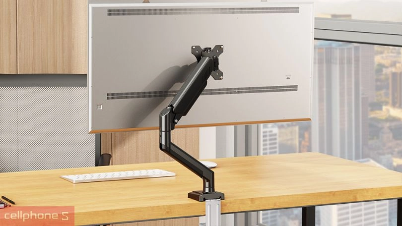 Giá treo màn hình máy tính Edra EMA7303 - Tính năng linh hoạt và điều chỉnh đơn giản