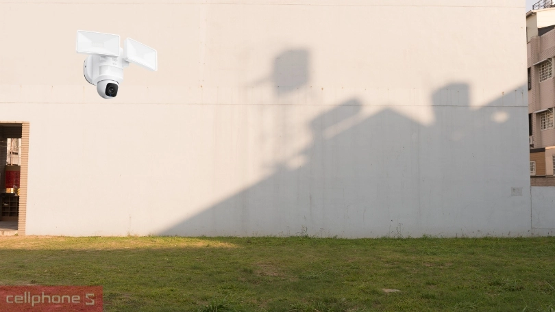 Góc độ ghi hình của camera Eufy Floodlight camera E30