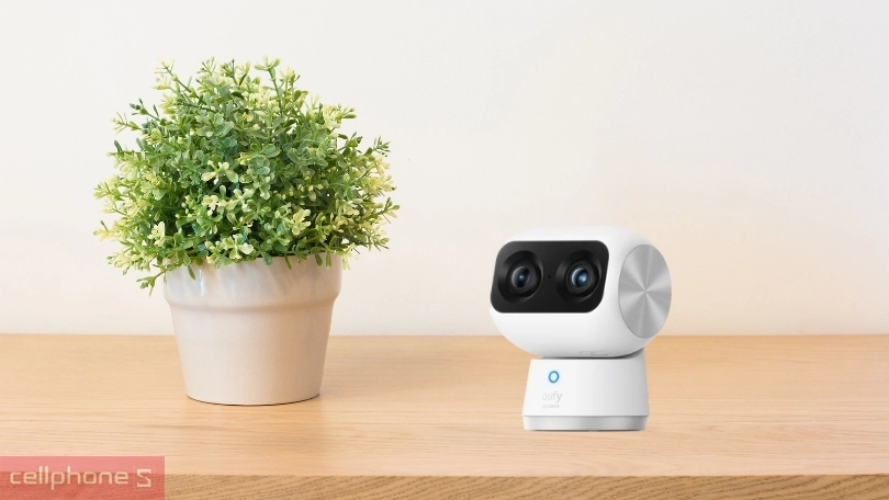 Góc độ ghi hình của camera IP Dual Lens Eufy 4K S350