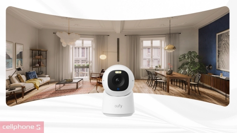 Góc quay của camera IP Eufy 4K E30