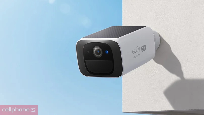 Khả năng quay và quét của camera ngoài trời năng lượng mặt trời Eufy 2K S220