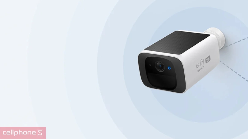 Khả năng nhận dạng, phát hiện chuyển động của camera ngoài trời năng lượng mặt trời Eufy 2K S220