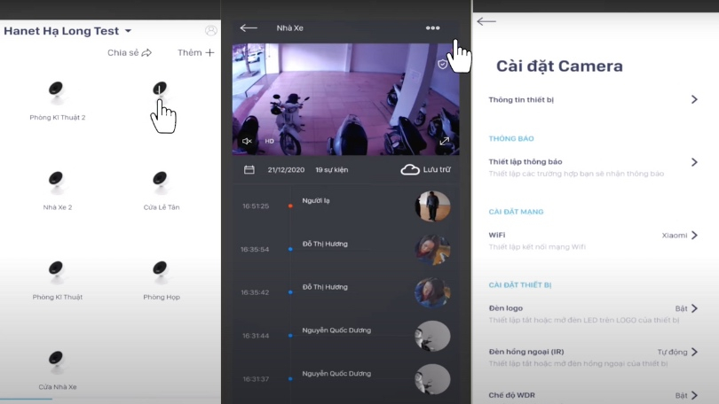 Hướng dẫn thiết lập camera AI Hanet HA1000