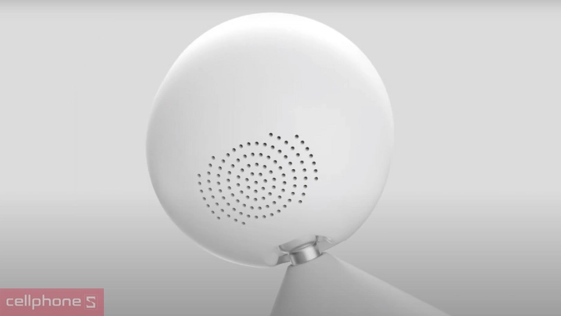 Hệ thống loa và micro của camera AI Hanet HA1000