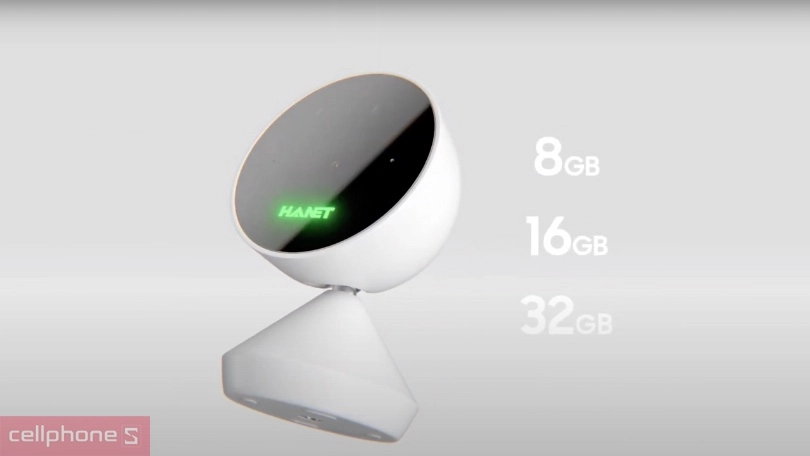 Khả năng lưu trữ của camera AI Hanet HA1000