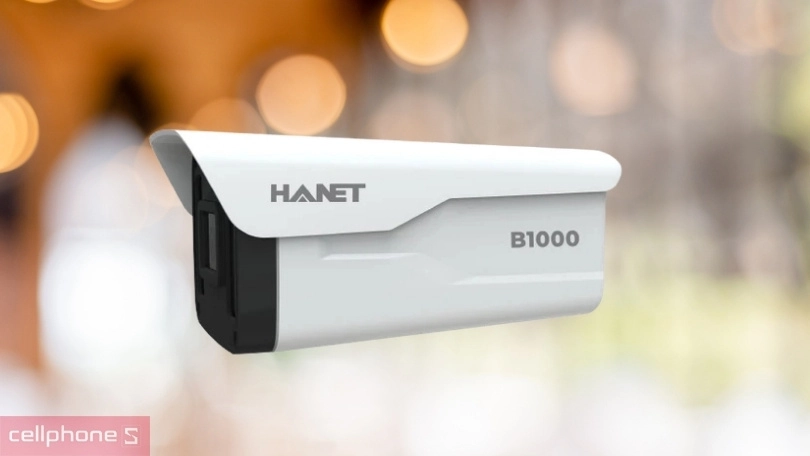 Góc độ ghi hình của camera AI ngoài trời Hanet B1000