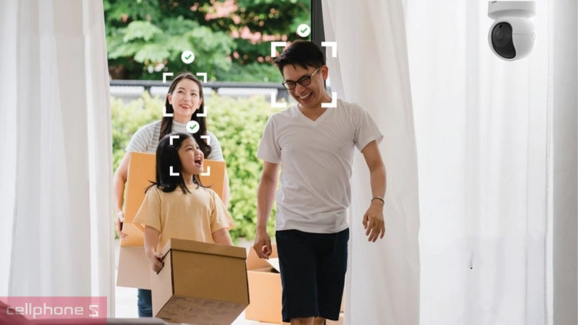 Khả năng nhận diện khuôn mặt, phát hiện chuyển động của camera Hanet AI HA800