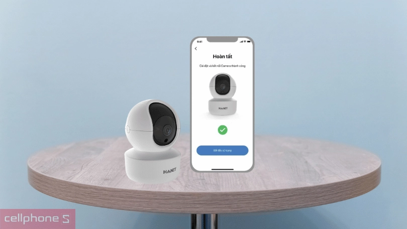 Hướng dẫn kết nối camera Hanet AI HA800 với smartphone