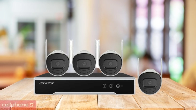 Bộ kit camera Hikvision tương thích cao Bộ kit camera Hikvision tương thích cao