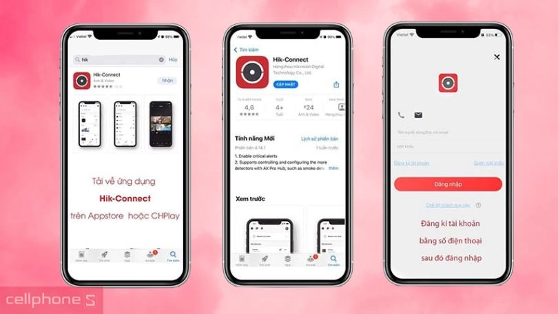 Hướng dẫn sử dụng camera Wifi Hikvision DS-2CV2Q21FD-IW qua ứng dụng Hik-Connect