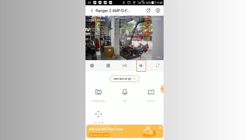 Cách bật tắt âm thanh camera IP wifi IMOU A42 Cách bật tắt âm thanh camera IP wifi IMOU A42