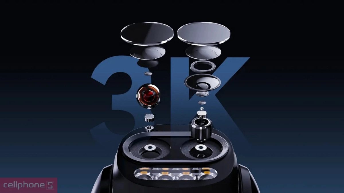 Khả năng ghi hình rõ nét của camera Imou Cruiser Z IP ngoài trời 360 5MP IPC-S7DP-5M0WEZ