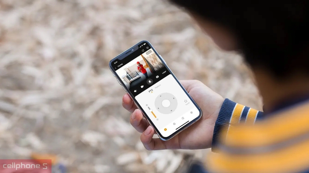 Khả năng phát hiện chuyển động, đàm thoại 2 chiều của camera Imou Cruiser Z IP ngoài trời 360 5MP IPC-S7DP-5M0WEZ