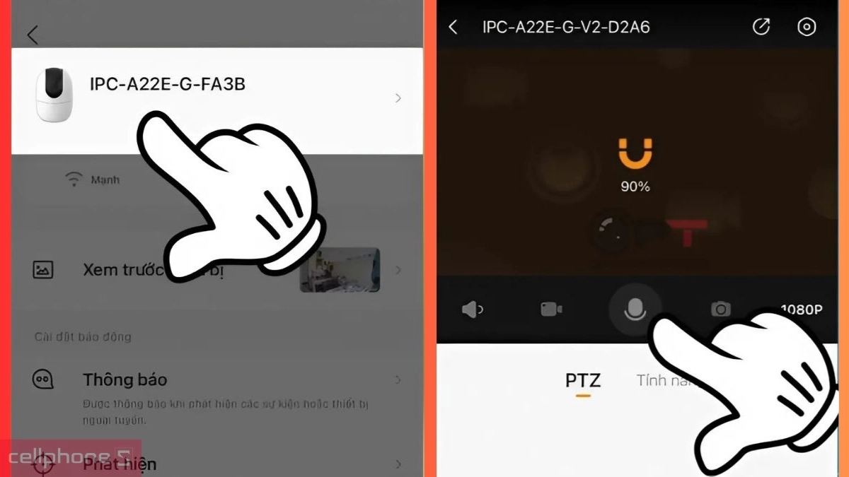 Hướng dẫn đàm thoại thông qua camera IP Imou 360 10MP Cruiser Dual ngoài trời IPC-S7XEP-10M0WED