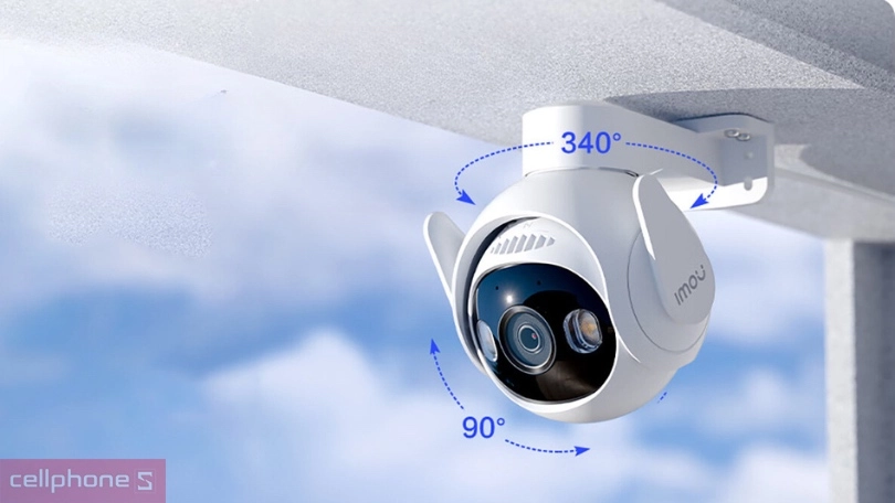 Góc quay Camera IP Wifi 3MP Imou Cruiser 2 IPC-GS7EP-3M0WE