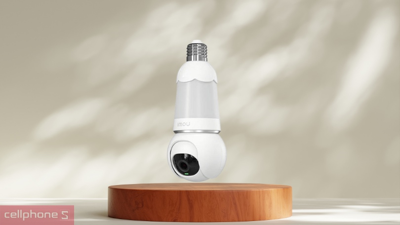 Góc quay Camera IP wifi IMOU IPC-S6DP-5W0WEB Fullcolor 5MP bóng đèn
