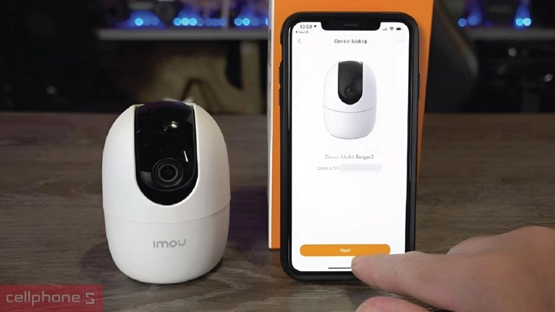 Sử dụng app IMOU Life kết nối với camera imou