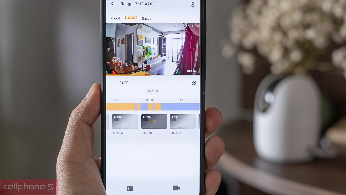 Chọn camera iMou theo khả năng lưu trữ