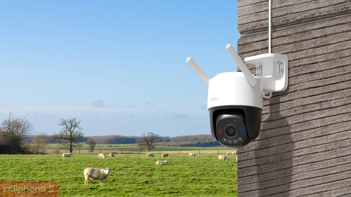 Góc quay camera Imou 360 3MP Cruiser 4G ngoài trời IPC K7FP 3H0TE