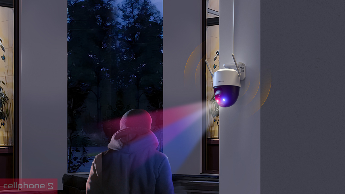 Lưu trữ trên camera Imou 360 3MP Cruiser 4G ngoài trời IPC K7FP 3H0TE