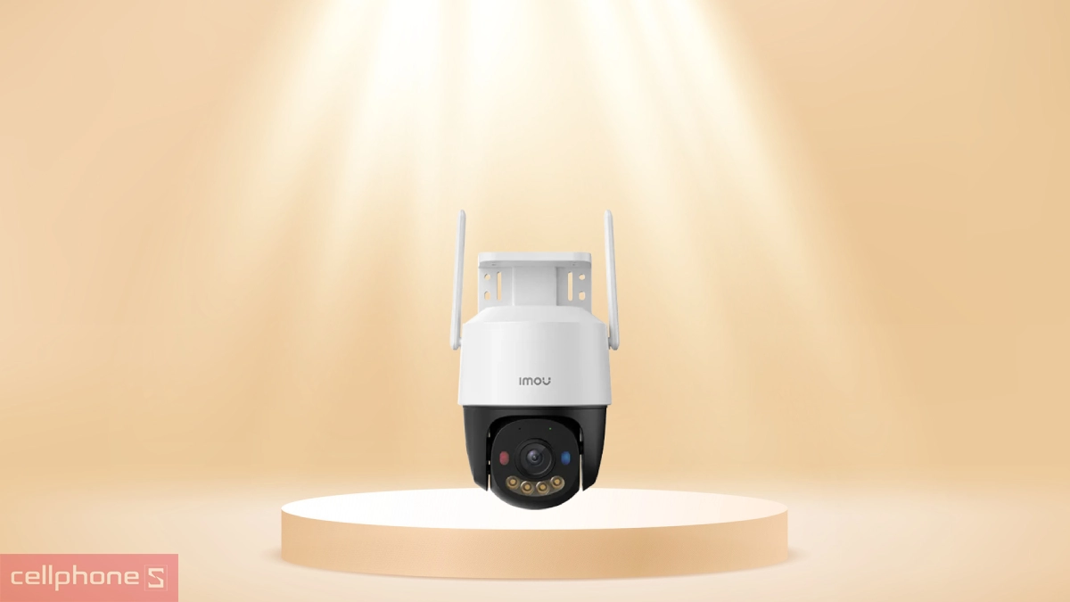 Chất lượng ghi hình rõ nét của camera Imou 360 5MP Cruiser 4G ngoài trời IPC-K7FP-5H0TE