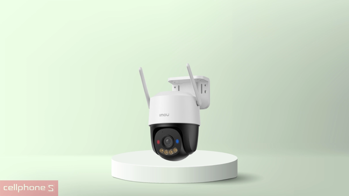 Góc độ ghi hình, khả năng quay và quét của camera Imou 360 5MP Cruiser 4G ngoài trời IPC-K7FP-5H0TE