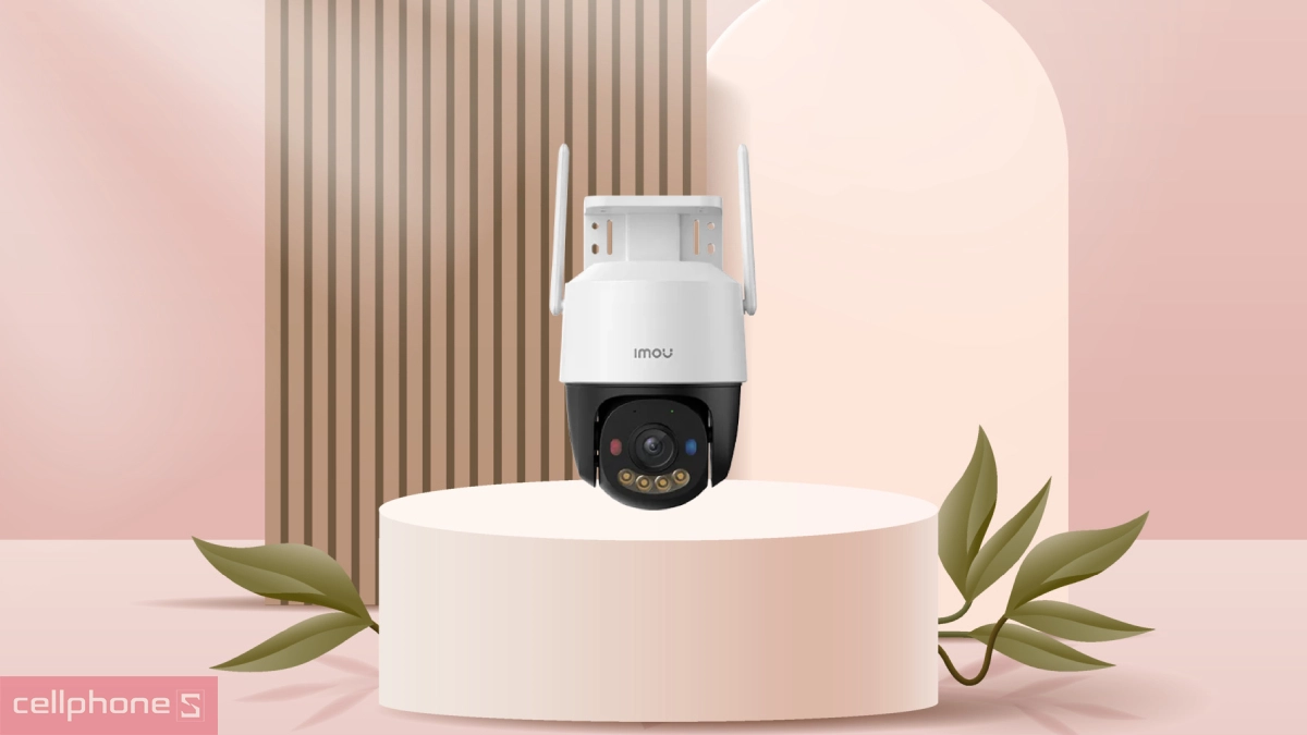 Khả năng phát hiện chuyển động lạ và gửi cảnh báo của camera Imou 360 5MP Cruiser 4G ngoài trời IPC-K7FP-5H0TE