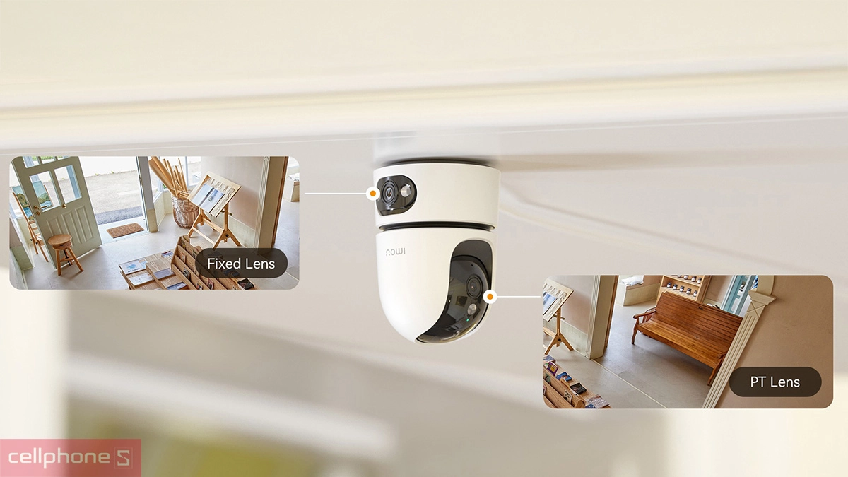 Góc quay trên camera Imou Ranger Dual Pro S2XEP-6M0S 3MP