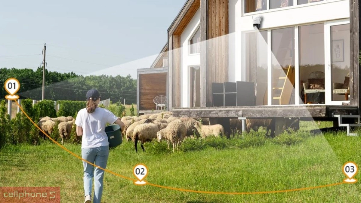 Khả năng ghi hình rõ nét của camera Imou Titan Pro IPC-U7LN-6V0NE 6MP