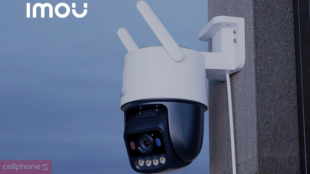 Khả năng hỗ trợ đàm thoại 2 chiều của camera Imou Titan Pro IPC-U7LN-6V0NE 6MP