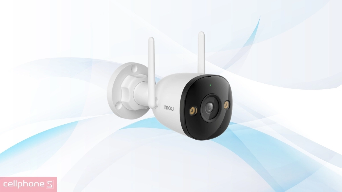 Hình ảnh sắc nét của Camera IP hồng ngoại gắn ngoài trời 5MP Imou IPC-F52P